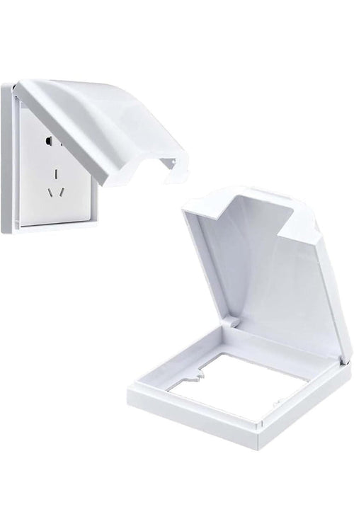 1 Pcs Box Plug Socket Covers, Single Plug Cover, Socket Cover Box for Sockets Waterproof Dustproof