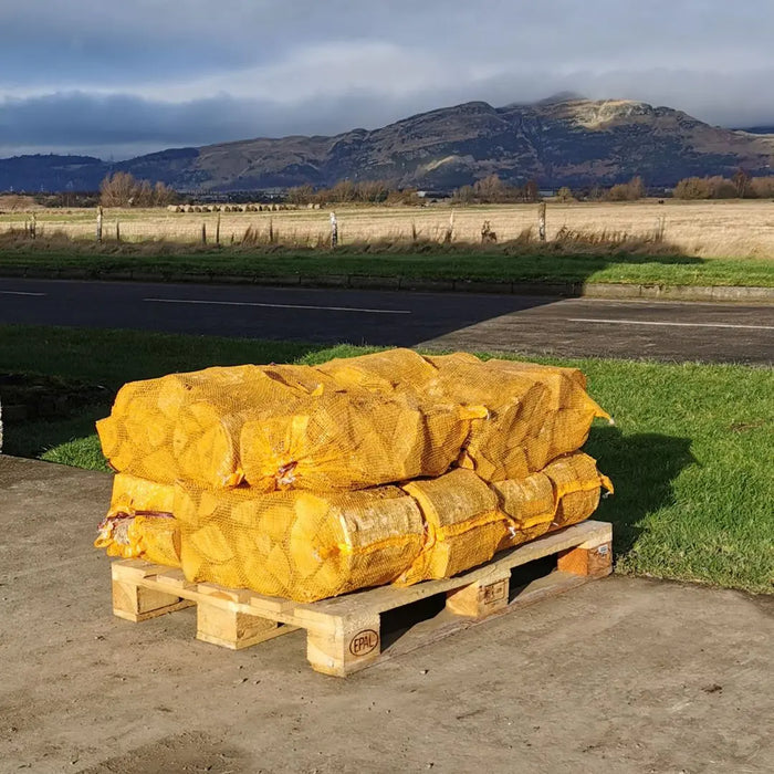 12 nets bag of kiln dried logs