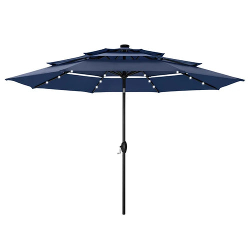 120'' Lighted Umbrella With Crank