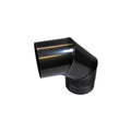 125mm Diameter 90 Degree Bend - Black