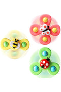 3PCS Suction Cup Spinner Toys
