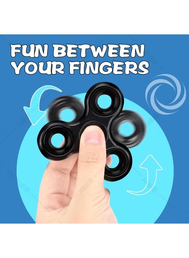 4Pcs Fidget Toys for Teens Boys Kids 4+ ADHD Autism Toys Adults EDC Cool Gadgets Desk Toys Fidgets for Classroom Magnetic Fidget Rings Fidget Spinner