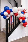 4th Of July Mini Balloon Garland