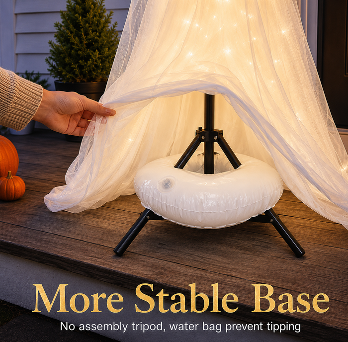 5FT Light-Up Halloween Ghosts