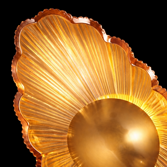 Abalone Sunburst Medallion
