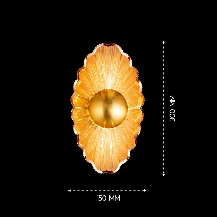 Abalone Sunburst Medallion