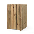 Volente Achterwand Voor 1x 240 liter 73x87,5x119cm Geïmpregneerd hout - Doika - Ombouw Kliko Achterwand - Volente -