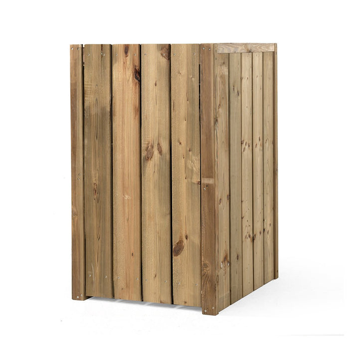Volente Achterwand Voor 1x 240 liter 73x87,5x119cm Geïmpregneerd hout - Doika - Ombouw Kliko Achterwand - Volente -