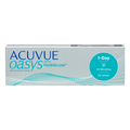 Box of J&J Acuvue Oasys contact lenses