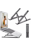 Adjustable Laptop Stand, Portable Aluminium Laptop Riser