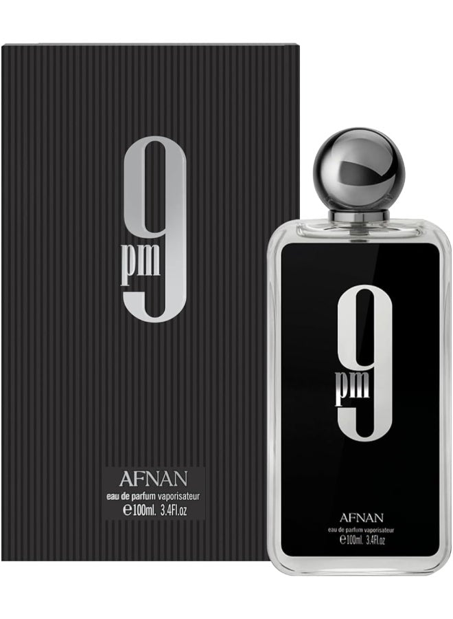 AFNAN 9 PM Edition For Men Eau De Parfum, 100 ML 100ml