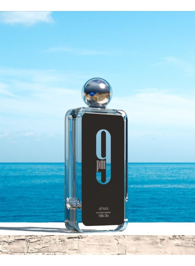 AFNAN 9 PM Edition For Men Eau De Parfum, 100 ML 100ml