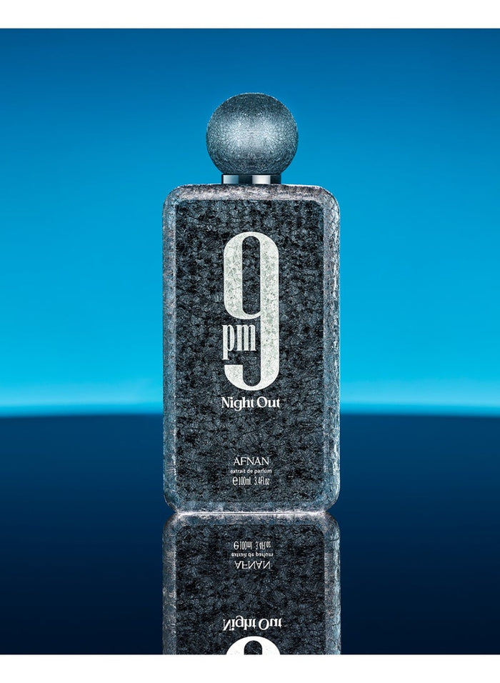 AFNAN 9 Pm Night Out Unisex, Extrait De Parfum, 100 ML