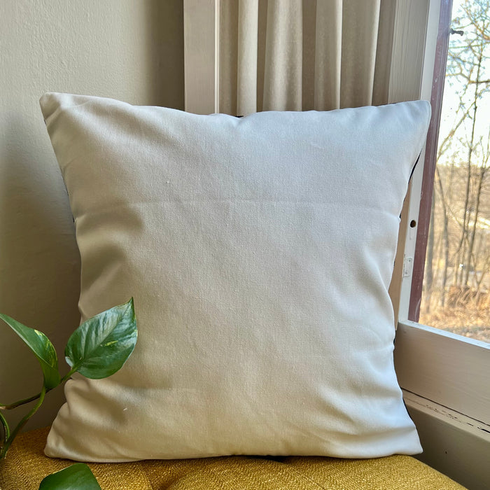 African Queen Embroidered Pillow Cover