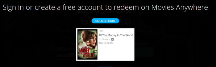All The Money in the World HD Digital Code (Redeems in Movies Anywhere; HDX Vudu & HD iTunes & HD Google Play Transfer From Movies Anywhere)
