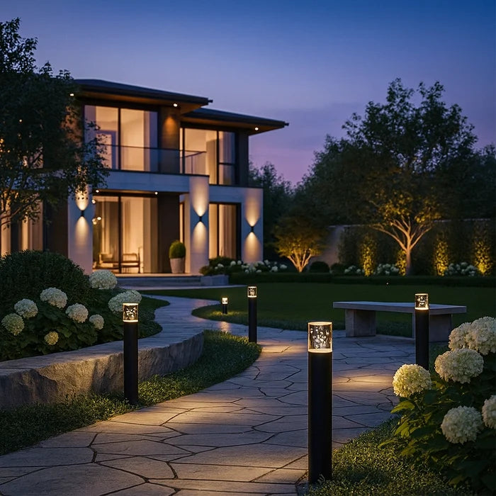 AquaRing Fountain Bollard Path Light