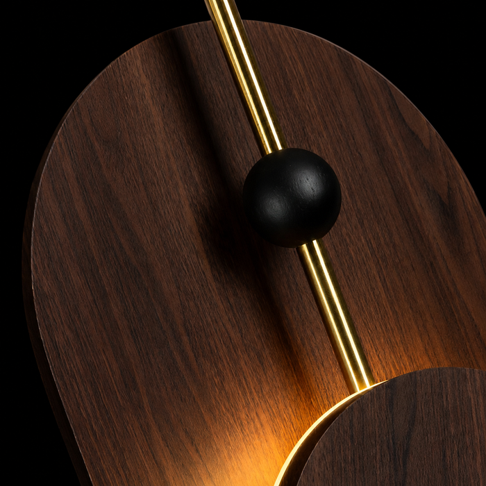 Arbor Zenith Wooden LED Wall Lamp