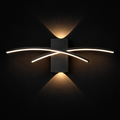 ArcAura Dual Curve LED Wall Light
