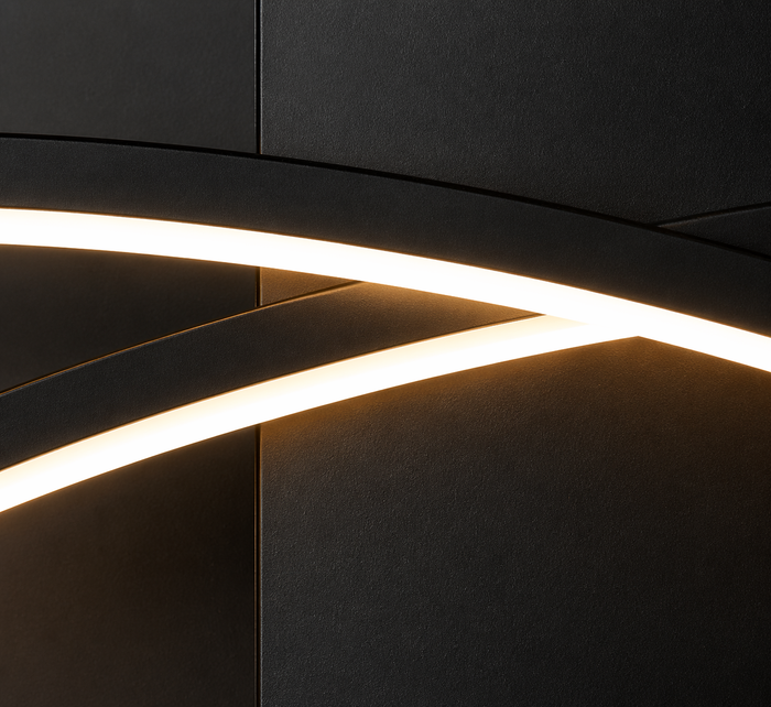 ArcAura Dual Curve LED Wall Light