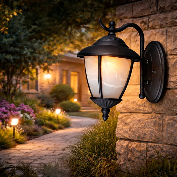 Arched Dome Wall Lantern Light