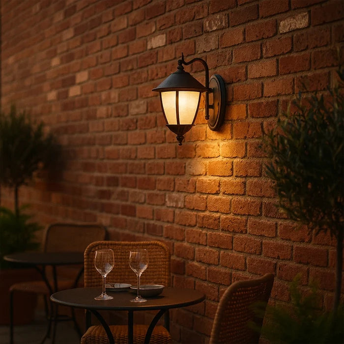 Arched Dome Wall Lantern Light