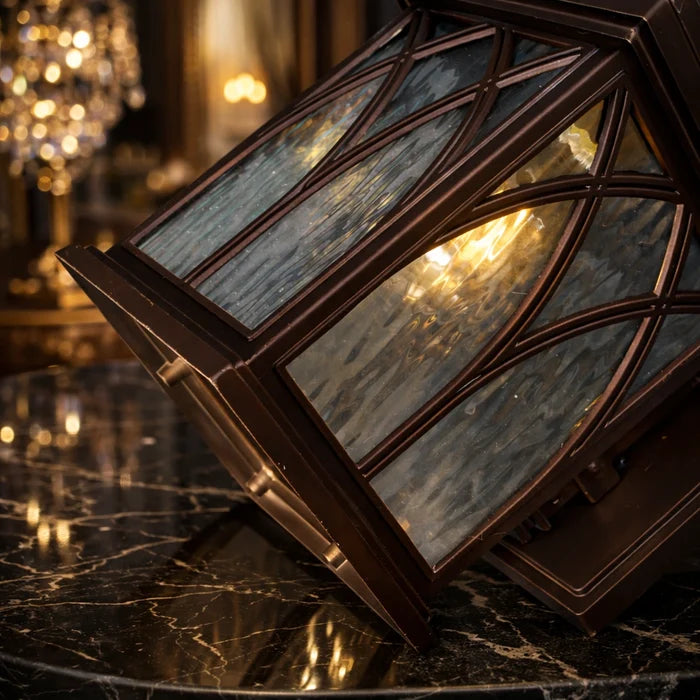 Archway Garden Pillar Lantern Light