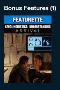 Arrival Vudu Fandango HDX Digital Code (2016)