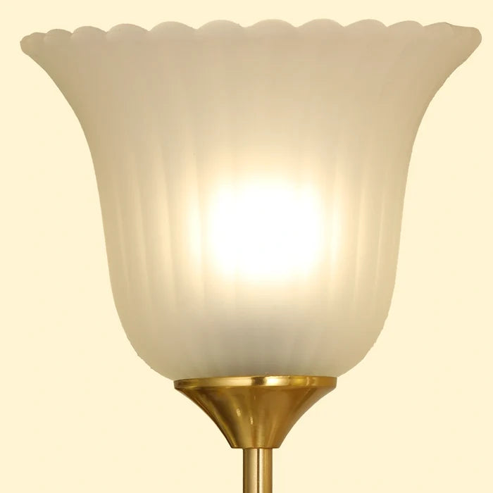 Ascent Designer Fluted Glass Wall Sconce
