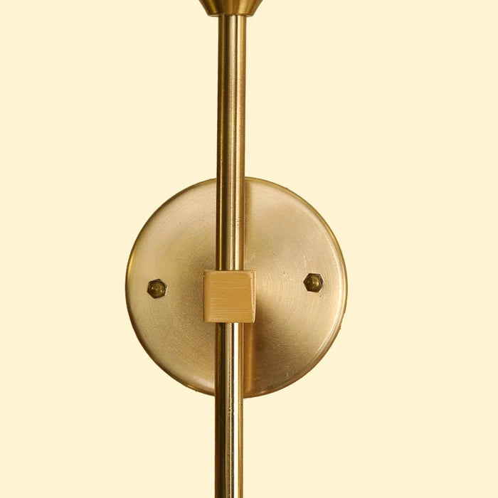Ascent Designer Fluted Glass Wall Sconce