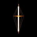 Astra Line Designer Gold Pendant Lamp