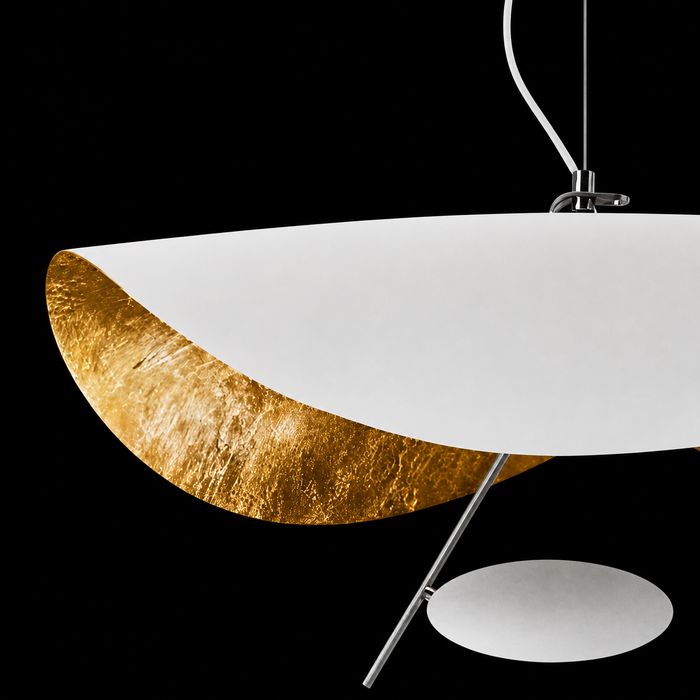 Aura Fluctus Unique Layered Pendant Light