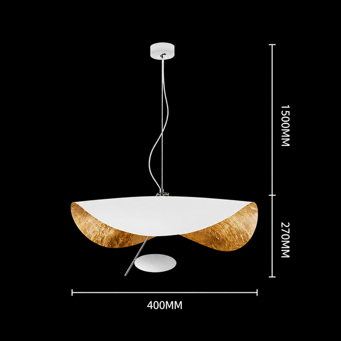 Aura Fluctus Unique Layered Pendant Light