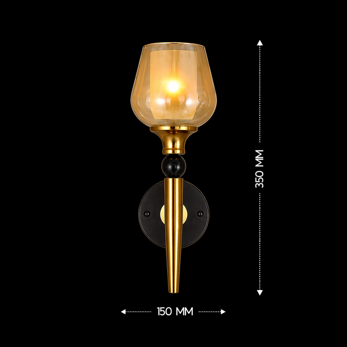 Aurelia Noir Wall Sconce