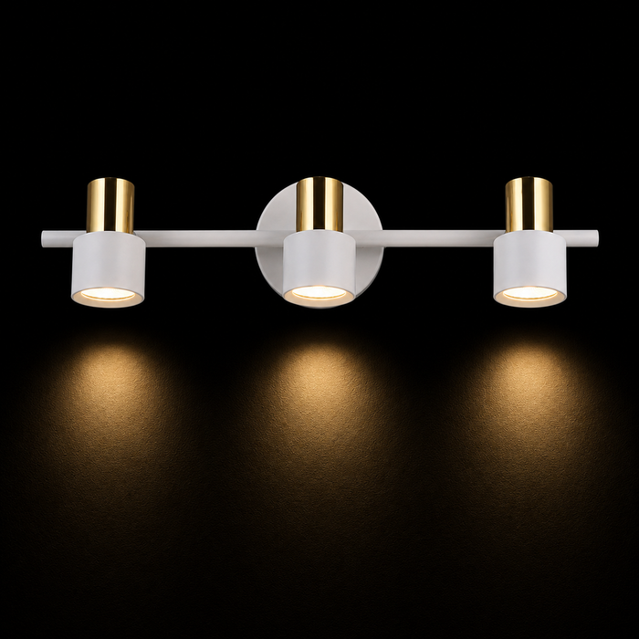 Aurelia Trio LED Wall Spotlight
