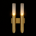 Aurelia Twin Reed Glass Wall Sconce