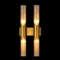 Aurelia Twin Reed Glass Wall Sconce