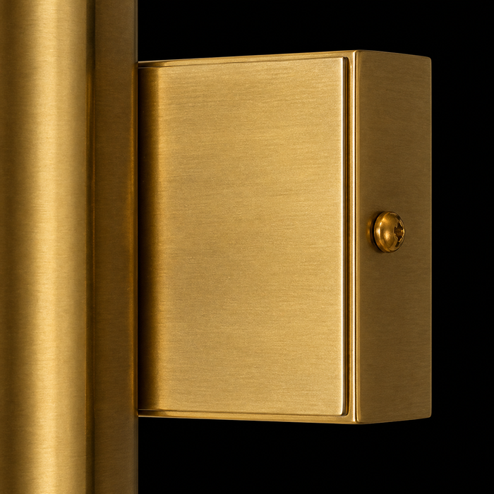 Aurelia Twin Reed Glass Wall Sconce