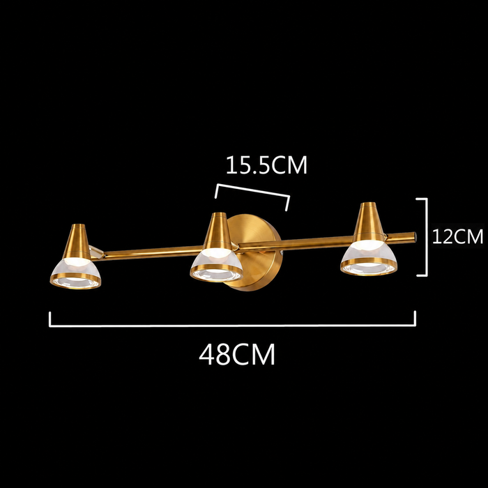 Aureline Trio Spotlight Wall Lamp
