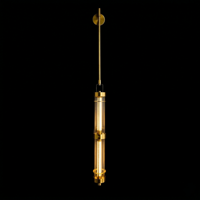 Aurelion Linear Glass Pendant Light