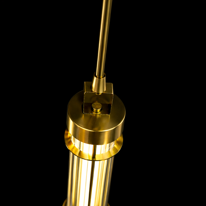 Aurelion Linear Glass Pendant Light