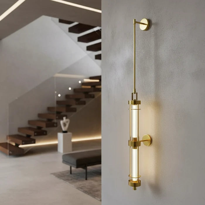 Aurelion Linear Glass Pendant Light