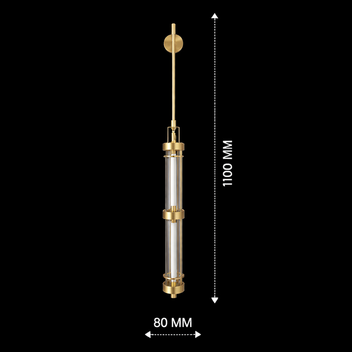 Aurelion Linear Glass Pendant Light