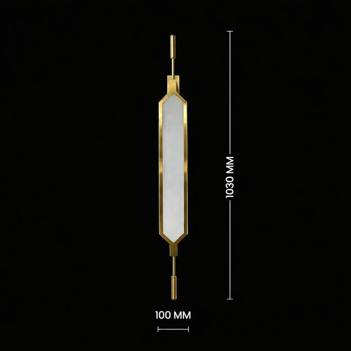 Aureon Prism Vertical LED Wall Sconce