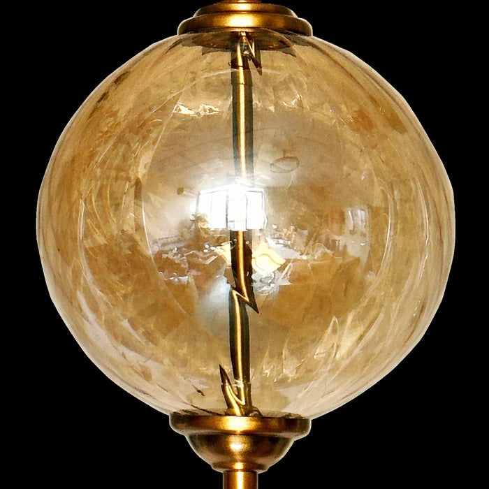 Aurora Crystal Globe Pendant