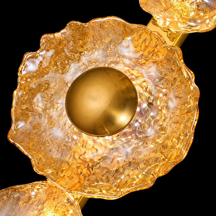 Aurora Geode Trinity Sconce