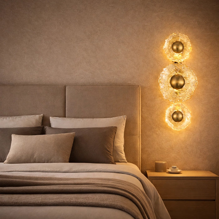 Aurora Geode Trinity Sconce