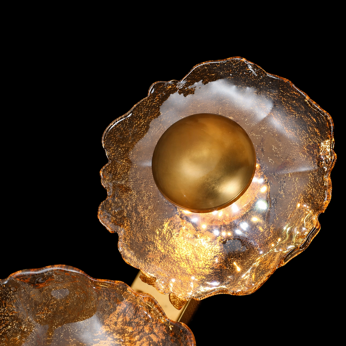 Aurora Geode Trinity Sconce