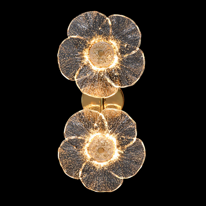 Aurora Petal Duo Wall Lamp
