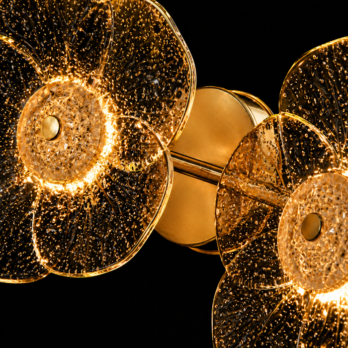 Aurora Petal Duo Wall Lamp