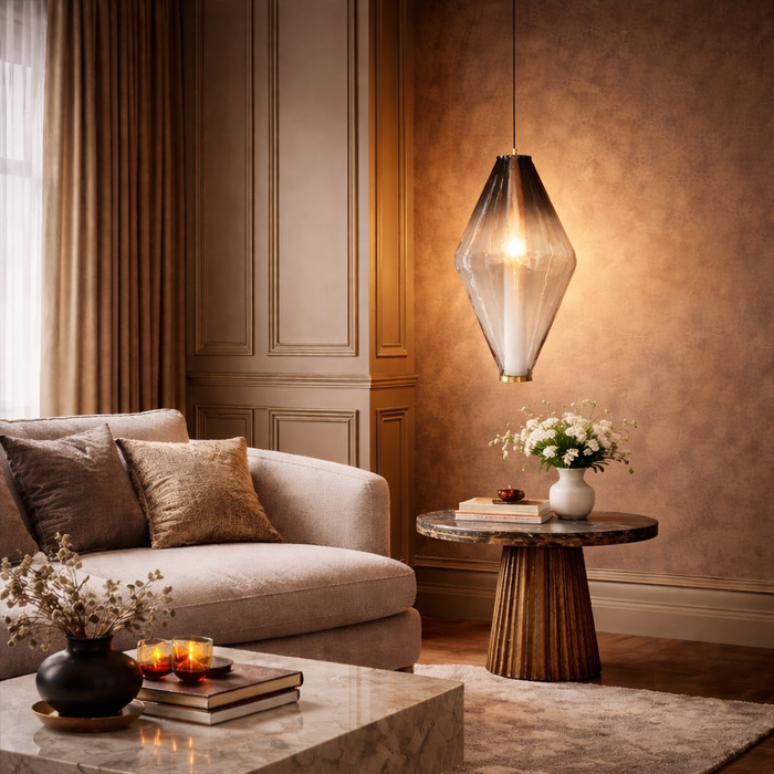 Azure Prism Pendant Light